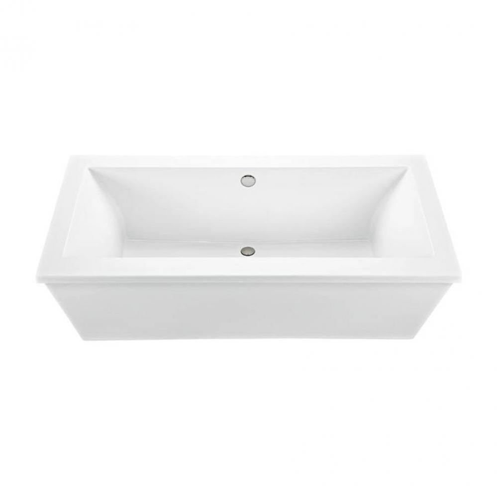 72X36 Bone Freestanding Air Bath Andrea 10