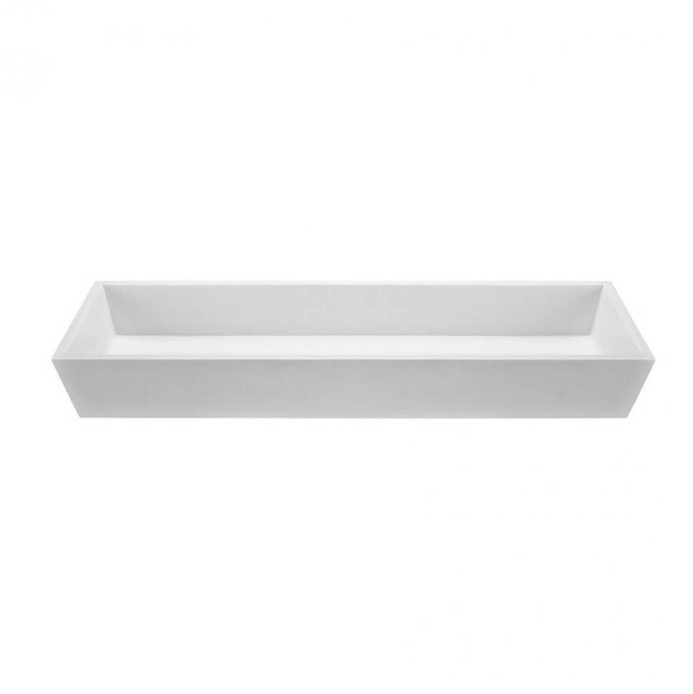 Petra 7 Sculpturestone Undermount - Matte White (41.125X14.375)