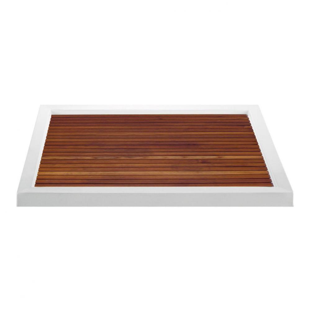 TEAK SHOWER TRAY FOR MTSB-7242MT