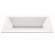 MTI Baths AST104DM-WH-DI - Andrea 14 Dolomatte Drop In Air Bath - White (71.25X41.5)