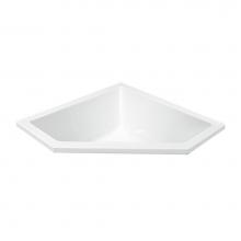 MTI Baths AW113-AL-UM - 48X48 ALMOND UNDERMOUNT CORNER STANDARD WHIRLPOOL/AIR BATH COMBO Deborah 1