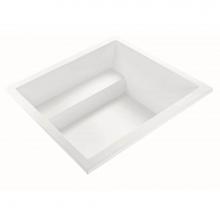 MTI Baths AE121DM-WH-UM - Kalia 3 Dolomatte Undermount Air Bath Elite - White (59.75X59.75)