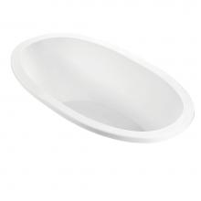 MTI Baths AW123-WH-UM - Adena 3 Acrylic Cxl Undermount Air Bath/Whirlpool - White (66X36)