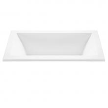 MTI Baths AU135-WH-DI - Madelyn 2 Acrylic Cxl Drop In Air Bath/Ultra Whirlpool - White (65.625X36)