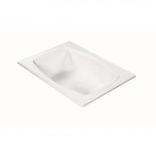 MTI Baths AE13DM-WH - SHELBY DOLOMATTE DROP IN AIR BATH ELITE - WHITE (72X54)