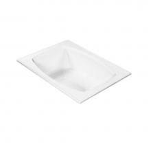 MTI Baths AW13-BI - SHELBY ACRYLIC CXL DROP IN AIR BATH/WHIRLPOOL - BISCUIT (72X54)