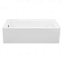 MTI Baths P154-AL-LH - 60X30.5 Al Integral Skt Whirlpool-Left Hand Drain-Cameron 4