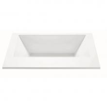 MTI Baths AST175DM-WH-UM - Metro 3 Dolomatte Undermount Air Bath - White (66.125X42)