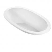 MTI Baths S179DM-WH-DI - Adena 4 Dolomatte Drop In Soaker - White (72.5X36.375)