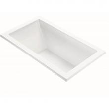 MTI Baths S186DM-WH-DI - ANDREA 19 DOLOMATTE DROP IN SOAKER - WHITE (54X32)