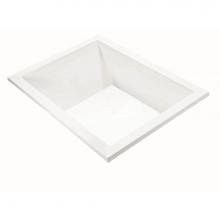 MTI Baths AE188DM-WH-UM - Andrea 21 Dolomatte Undermount Air Bath Elite - White (54X42.125)