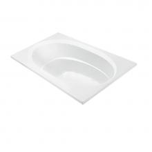 MTI Baths AW18-WH - Seville 4 Acrylic Cxl Drop In Air Bath/Whirlpool - White (71.5X42)