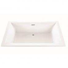 MTI Baths S192DM-WH-DI - Andrea 22 Dolomatte Drop In Soaker - White (66X36)