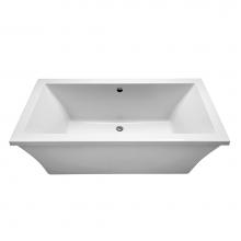 MTI Baths S210-WH - Andrea 24 Acrylic Cxl Freestanding Soaker - White (66X36)