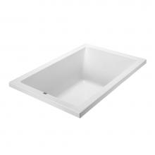 MTI Baths AE212-BI-DI - Andrea 25 Acrylic Cxl Drop In Air Bath Elite- Biscuit (48X32)