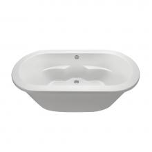 MTI Baths AST214-WH - New Yorker 8 Acrylic Cxl Freestanding Air Bath - White (71.75X36)