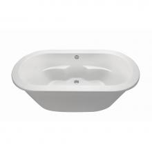 MTI Baths AE214DM-WH - New Yorker 8 Dolomatte Freestanding Air Bath Elite - White (71.75X36)