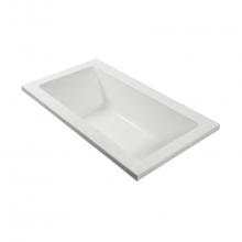 MTI Baths AW226-BO-UM - 54X30 BONE UNDERMOUNT WHIRLPOOL/AIR BATH COMBO ANDREA 26