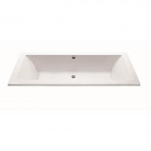 MTI Baths AE229DM-WH-UM - Andrea 27 Dolomatte Undermount Air Bath Elite - White (86X36)