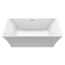 MTI Baths AST232-WH - Westbrook Acrylic Cxl Freestanding Air Bath - White (66X36)