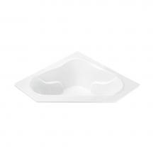 MTI Baths AEM27-BI - CAYMAN 2 ACRYLIC CXL DROP IN CORNER AIR BATH ELITE/MICROBUBBLES - BISCUIT (54X54)