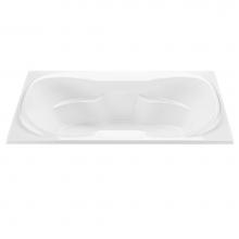 MTI Baths AW32-BI - Tranquility 1 Acrylic Cxl Drop In Air Bath/Whirlpool - Biscuit (72X42)