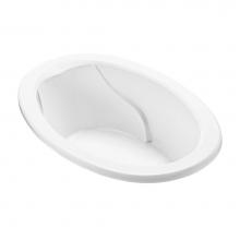 MTI Baths AE39-AL - 63X41 ALMOND OVAL ARIA ELITE BATH-Adena 5