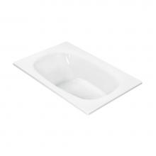 MTI Baths AEAP4U-WH - 72X48 WHITE ARIA ELITE ULTRA WHIRLPOOL COMBO LANIER