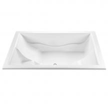 MTI Baths AEAP42U-BI - BANERA DEL SOL ACRYLIC CXL AIR BATH ELITE/ULTRA WHIRLPOOL - BISCUIT (83.5X54)