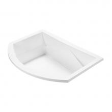 MTI Baths AEM43-WH - Mirage Acrylic Cxl Drop In Air Bath Elite/Microbubbles - White (59.5X30.5/42)