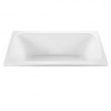 MTI Baths AW61-WH-UM - Sophia 2 Acrylic Cxl Undermount Air Bath/Whirlpool - White (71.5X41.5)