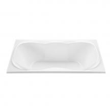 MTI Baths AU62-AL - 72X42 ALMOND AIR ULTRA WHIRLPOOL COMBO TRANQUILITY 2