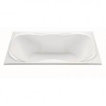 MTI Baths S62DM-WH - TRANQUILITY 2 DOLOMATTE DROP IN SOAKER - WHITE (72X42)