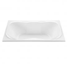 MTI Baths AW62-BI - Tranquility 2 Acrylic Cxl Drop In Air Bath/Whirlpool - Biscuit (72X42)