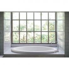 MTI Baths P72UDM-WH - Adena 6 Dolomatte Oval Drop In Whirlpool Elite - White (63X41.25)