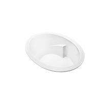 MTI Baths AW72-WH - Adena 6 Acrylic Cxl Oval Drop In Air Bath/Whirlpool - White (63X41.25)