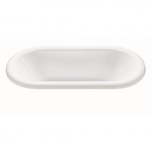 MTI Baths AST73DM-WH - Melinda 2 Dolomatte Drop In Air Bath - White (71.625X35.5)