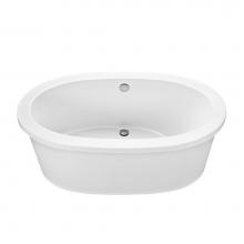 MTI Baths AST75-WH - 60X35 White Freestanding Air Bath Adena 7