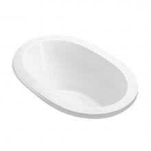 MTI Baths AE76-AL-UM - 60X36 ALMOND ARIA ELITE ADENA 1 UNDERMOUNT