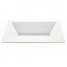 MTI Baths S83DM-WH-DI - Metro 1 Dolomatte Drop In Soaker - White (71.75X41.875)