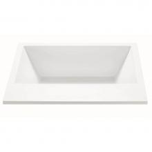 MTI Baths AE84DM-WH-DI - Metro 2 Dolomatte Drop In Air Bath Elite - White (60.125X42)