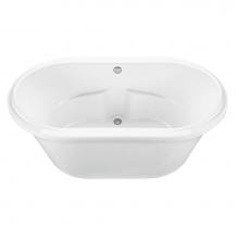 MTI Baths AST86-WH - Harmony 2 Acrylic Cxl Freestanding Air Bath - White (71.25X41)