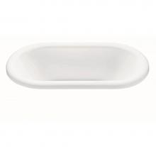 MTI Baths S87DM-WH - Melinda 3 Dolomatte Drop In Soaker - White (65.5X35)