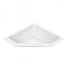 MTI Baths P90-AL-DI - 42X42 ALMOND DROP IN CORNER WHIRLPOOL Deborah 2