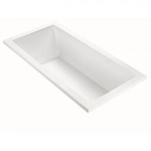 MTI Baths AE93DM-WH-DI - Andrea 3 Dolomatte Drop In Air Bath Elite - White (72X35.75)