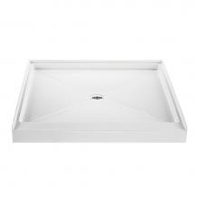 MTI Baths MB3636CD-WH - 36X36 BASICS SHOWER BASE WHITE CENTER DRAIN