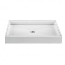 MTI Baths MB4832CD-BI - 48X32 Basics Shower Base Biscuit Center Drain