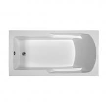 MTI Baths MBSRR6634E-WH - 66X34 WHITE SOAKING BATH-BASICS