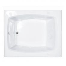 MTI Baths MBWRX6048E-BI - 60X48 BISCUIT WHIRLPOOL BATH-BASICS