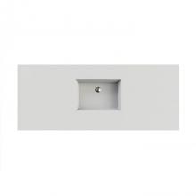 MTI Baths C802S30GL-BI - Petra 2 Sculpturestone Counter Sink Single Bowl  Up To 30'' - Gloss Biscuit